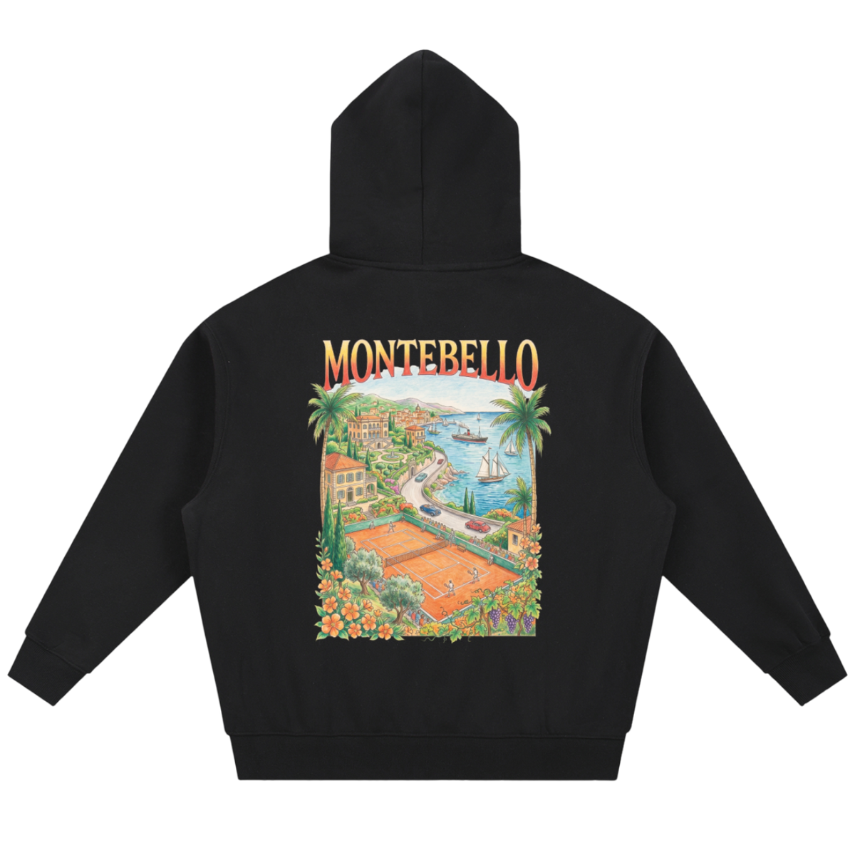 Montebello Coastal Tennis Hoodie