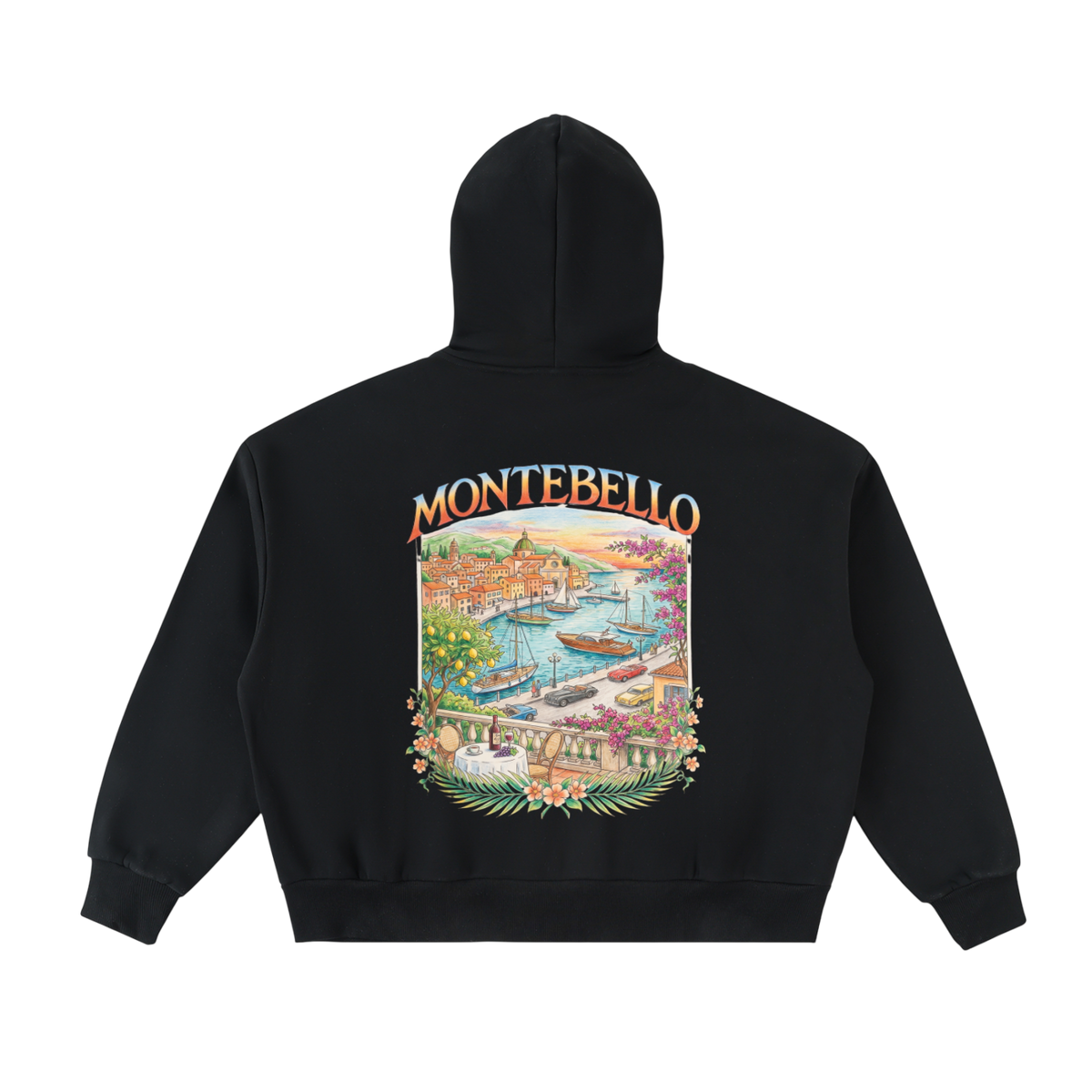 Montebello Marina Full Zip Hoodie